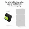 UPS akumuliatorius Green Cell GC-LFPGC12V20AH ličio geležies fosfatas 12,8 V 20 Ah, 256 Wh, 185x80x170 mm, 3 kg