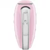 Smeg HMF01PKEU rankinis mikseris, 50-ųjų retro dizaino, rožinis