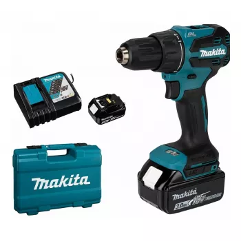 Makita DHP490RFX3 Belaidis smūginis gręžtuvas-suktuvas (DHP490RFX3)