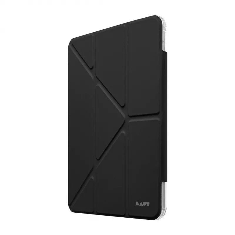 Folio dėklas LAUT Huex, skirtas iPad 10-os kartos (2022 m.) – juodos spalvos, apsauginis folio dangtelis