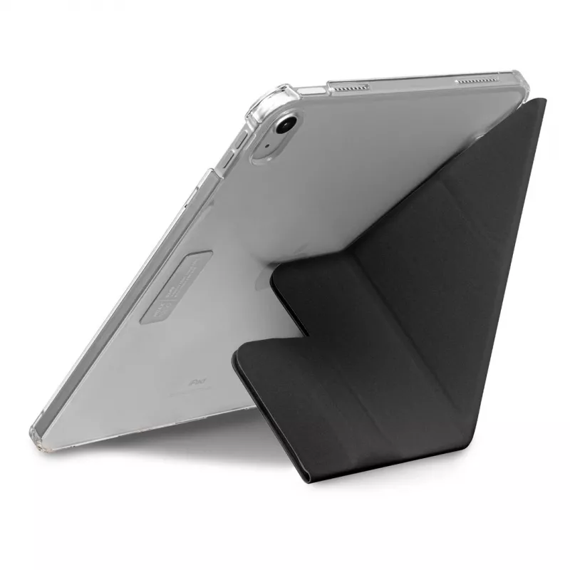 Folio dėklas LAUT Huex, skirtas iPad 10-os kartos (2022 m.) – juodos spalvos, apsauginis folio dangtelis