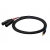 SSQ kabelis Jack Stereo 3,5 mm į 2x XLR vyriškas MIXLR3 — 3 m garso kabelis