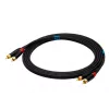 SSQ RCARCA3 - Kabelis 2x RCA - 2x RCA - 3 m, juoda