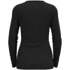 Odlo BL TOP crew neck l/s MERINO 200 moteriški marškinėliai, dydis S, juodi