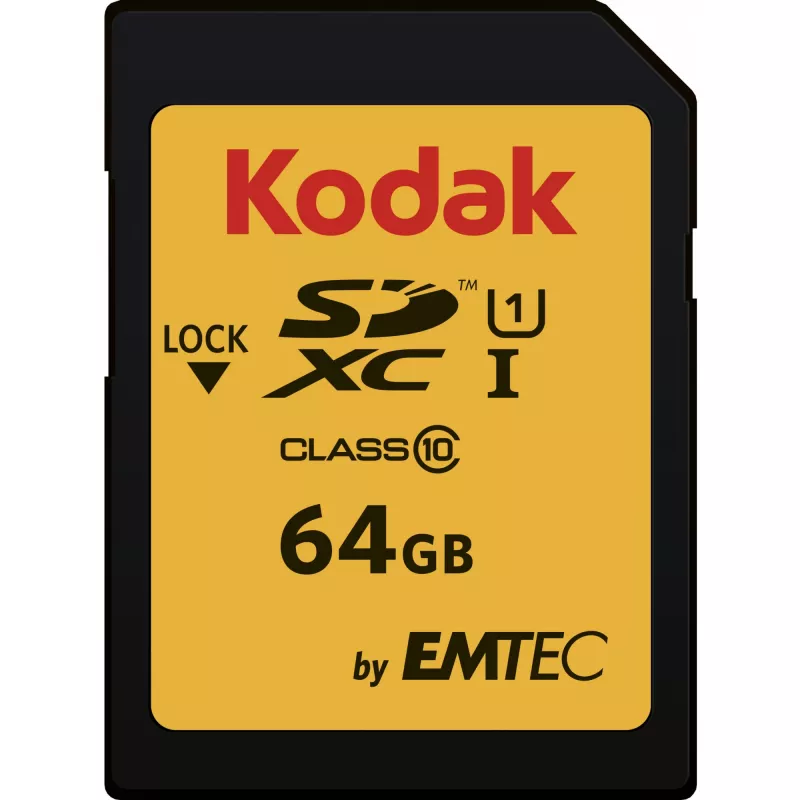 Atminties kortelė Emtec 64 GB SDXC UHS-I EKMSD64GXC10K