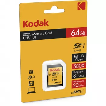 Atminties kortelė Emtec 64 GB SDXC UHS-I EKMSD64GXC10K