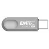 USB atmintinė Emtec 128GB USB Type-A USB Type-C D280