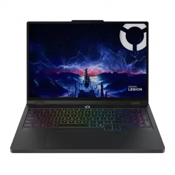 Laptop Lenovo Legion Pro 5-16 — 16,0 col. WQXGA OLED 165 Hz, Intel Core Ultra 9 275HX 24 branduoliai, RTX 5070 8 GB, 32 GB DDR5, 1 TB NVMe, Eclipse Juoda