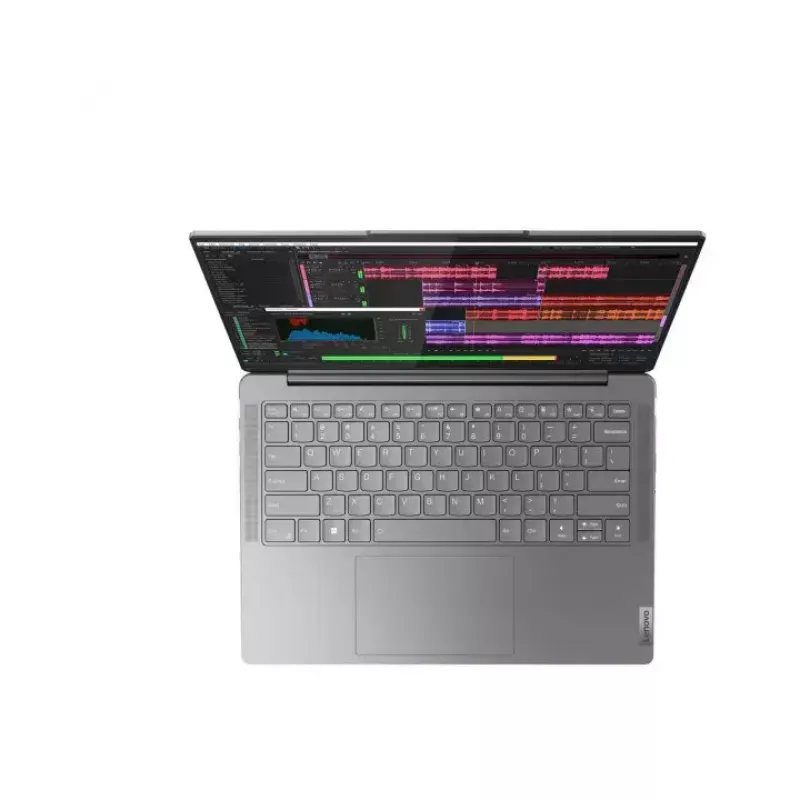Laptop Lenovo YOGA plonas 7 14 col. Ultra 5 125H, 16GB LPDDR5, 1TB NVMe, 14 col. WUXGA OLED, Windows 11 Home, Luna Pilka