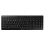 Belaidė klaviatūra CHERRY STREAM klaviatūra WIRELESS QWERTY juoda