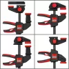 Stalo veržtuvas Bessey EZR15SET vienos rankos, 150 mm suspaudimo plotis, 60 mm gylis, juoda/raudona