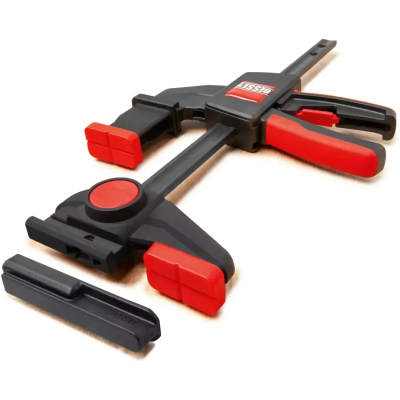 Stalo veržtuvas Bessey EZR15SET vienos rankos, 150 mm suspaudimo plotis, 60 mm gylis, juoda/raudona