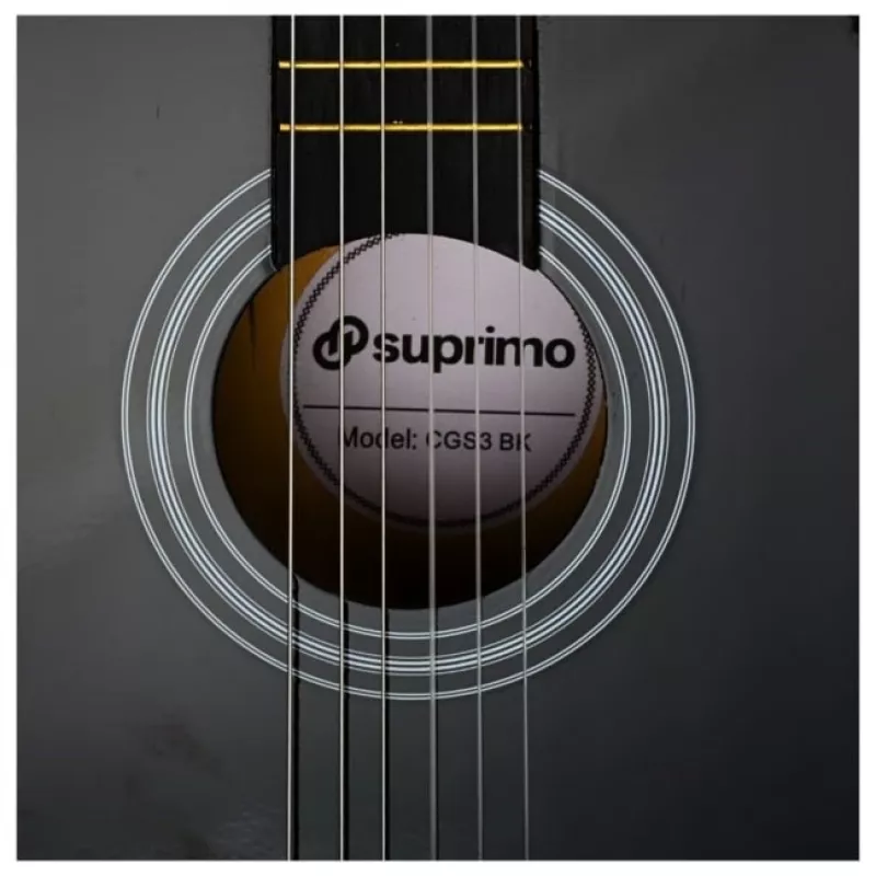 SUPRIMO CGS3 BK - klasikinė gitara 4/4, juoda