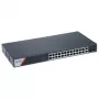 Valdomas komutatorius Hikvision DS-3E1512HP-SI-8P2T2F Gigabit Ethernet 26 prievadų PoE