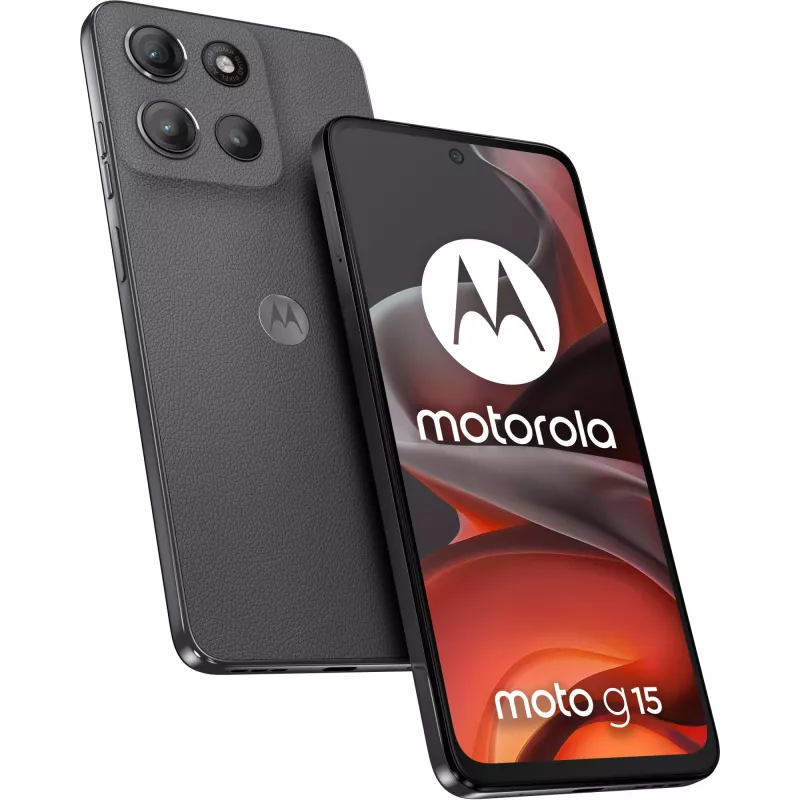 Motorola Moto G15 4G Dual Sim 8RAM 256GB Gravity Pilka