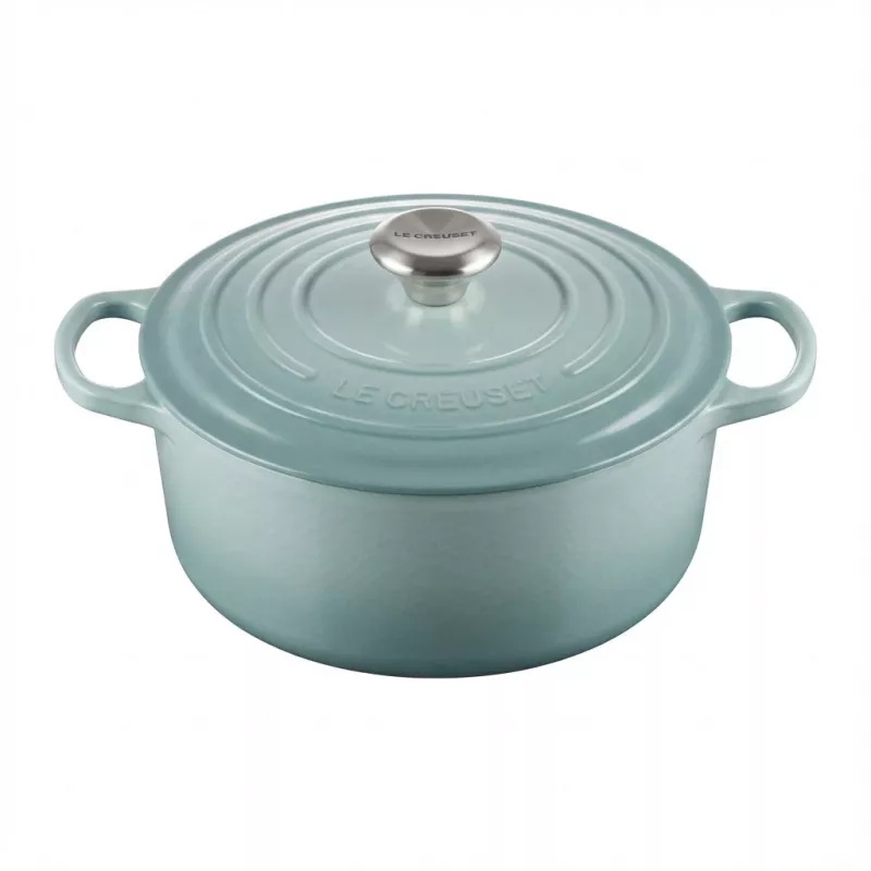Le Creuset Signature apvalus kepimo indas 24 cm jūros druskos