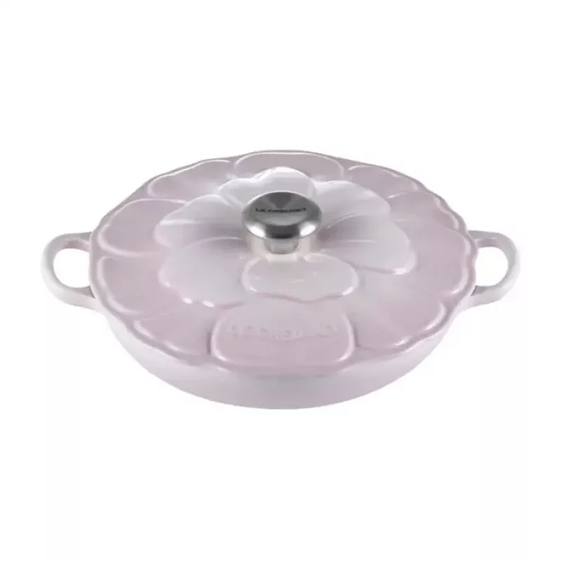 Le Creuset gourmet professional puodas gėlė 26 cm kriauklės rožinė