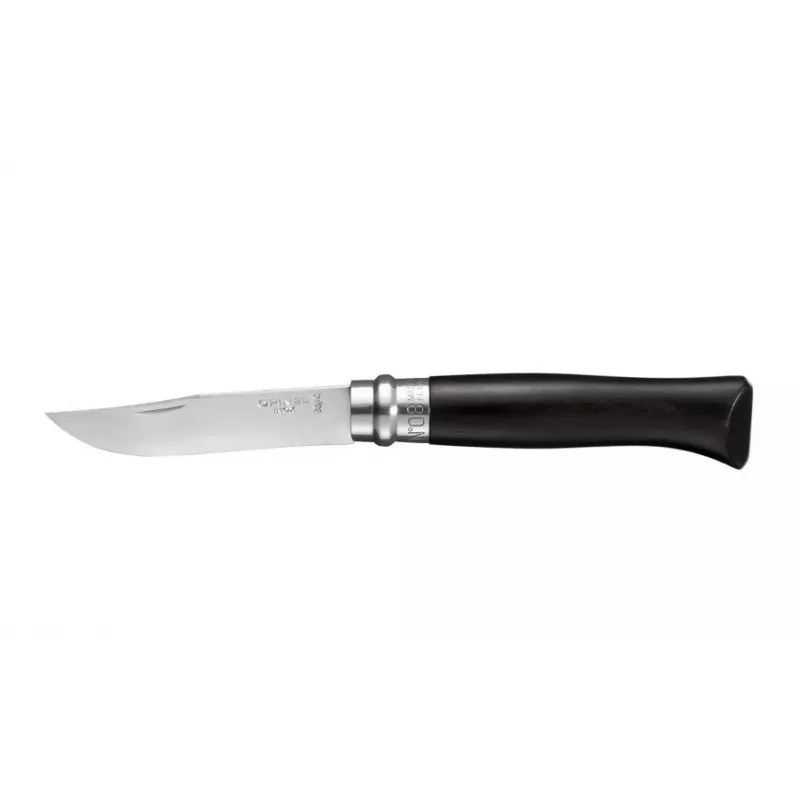 Slankiojo lanksto peilis Opinel N°08 Collector Juoda, ašmenų ilgis 8,5 cm