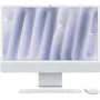 APPLE iMac Z1E2 59,62cm 23,5Zoll standard glass M4 8C CPU/8C GPU/16C N.E. 16GB 512GB SSD Gbit Eth MM MaKey DE Sidabrinė (Z1E2-MWUC3D/A-078PO4)
