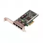 Dell Broadcom 5719 – kliento diegimas – tinklo adapteris – PCIe – Gigabit Ethernet x 4 – skirtas PowerEdge R220, R320, R420, R920, T130, T320, T330, T430, T630, VRTX, VRTX M520, VRTX M6
