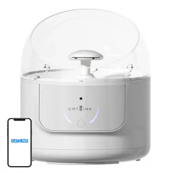 Naminių gyvūnėlių vandens fontanas Catlink Pure CL-W-01, 2,5 l talpa, filtruojamas cirkuliuojantis vanduo