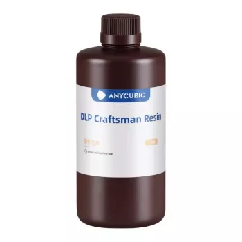 DLP derva AnyCubic SDHLBG-104C smėlio spalvos 1 kg, skirta SLA/DLP 3D spausdintuvams