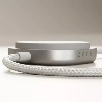Zens Pro 2 USB-C–USB-C laidas, baltas