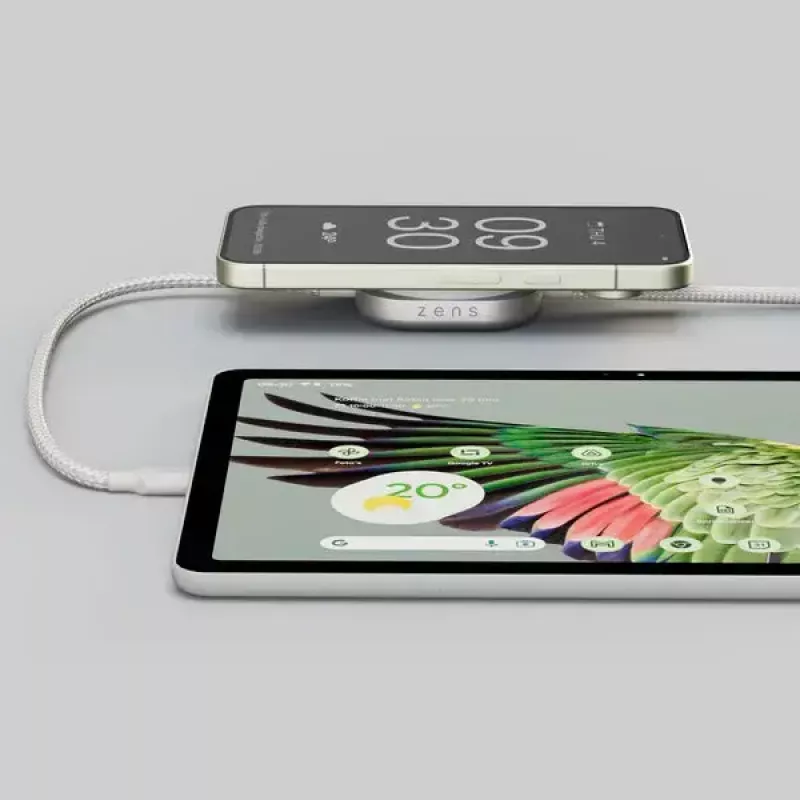Zens Pro 2 USB-C–USB-C laidas, baltas