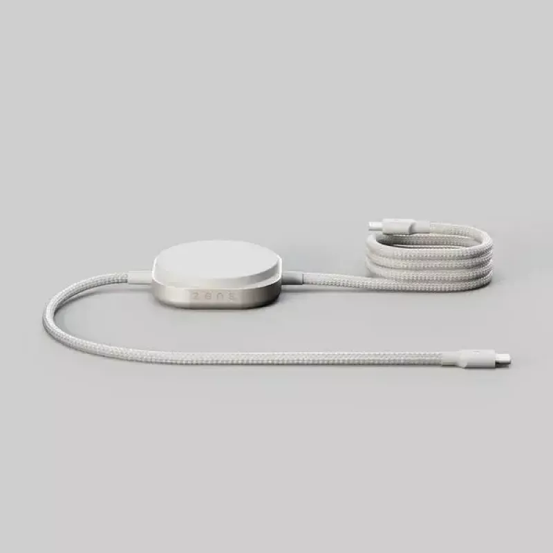 Zens Pro 2 USB-C–USB-C laidas, baltas
