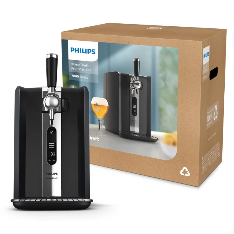 Alaus pylimo sistema Philips HD3770/90 PerfectDraft, juoda, suderinama su 6 l statinėmis