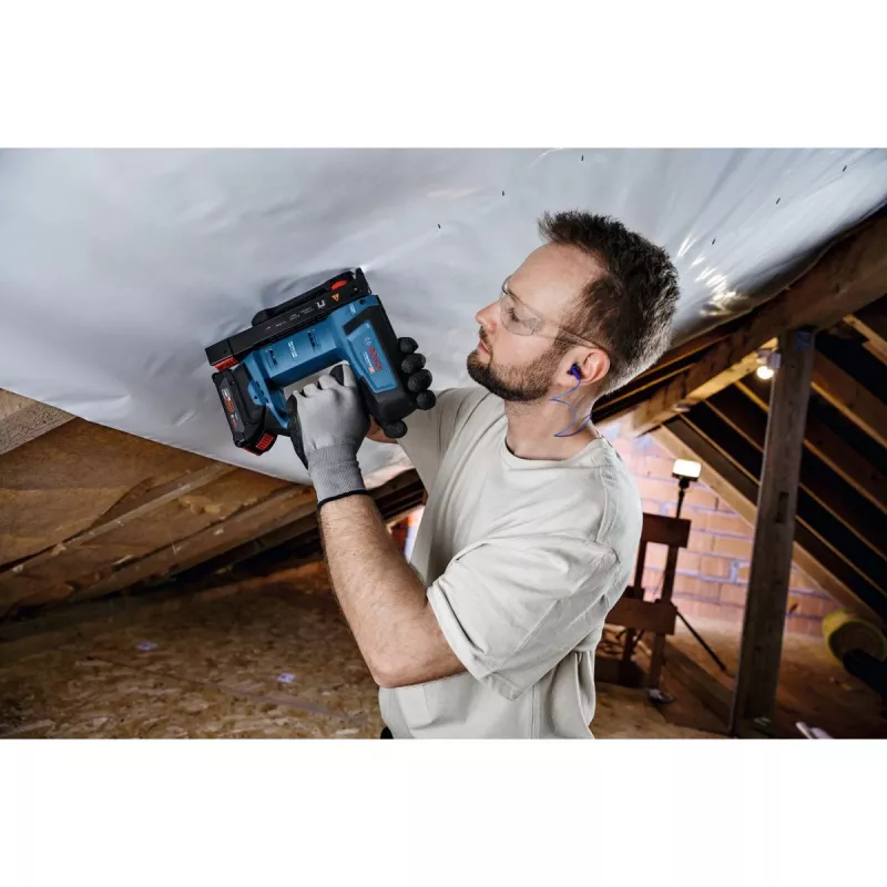 Belaidis medienos segiklis „GTH 18V-14 Professional solo“, 18 V, elektrinis segiklis, mėlynas/juodas, be akumuliatoriaus ir įkroviklio