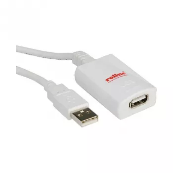ROLINE USB ilginamasis kabelis - USB (moteriška) į USB (vyriška)