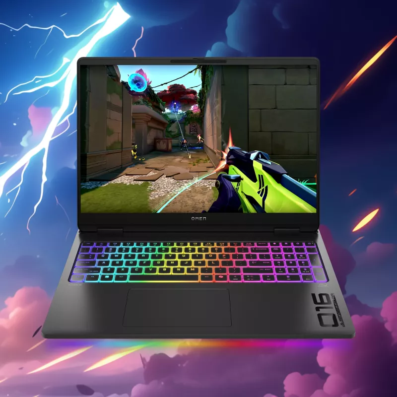 HP OMEN MAX by HP nešiojamasis kompiuteris 16-ah0099ng - Intel Core Ultra 9 275HX - Win 11 Home - GeForce RTX 5090 - 64 GB RAM - 2 TB SSD NVMe, Performance - 40.6 cm (16 colių)