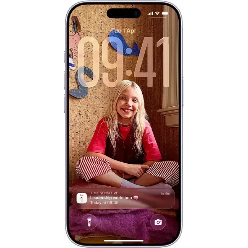Išmanusis telefonas „Apple iPhone 17“ – 6,3 colio (16 cm) ekranas, A19, 512 GB, Dual SIM, 5G, 48 MP galinė kamera, juodos spalvos