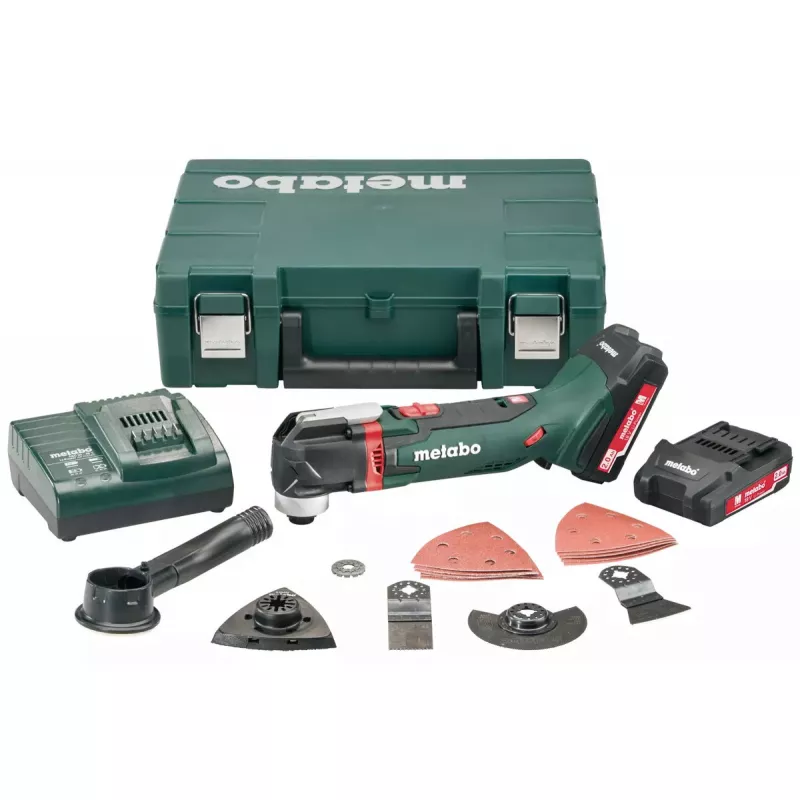 Daugiafunkcis įrankis Metabo MT 18 LTX Compact juoda žalia raudona