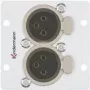 Lizdų išvadas 2 x XLR Kindermann 7444000579