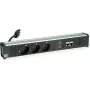 Maitinimo juosta Bachmann CONI 912.18118 su 3 CEE7 lizdais ir 2 CAT6a tinklo prievadais
