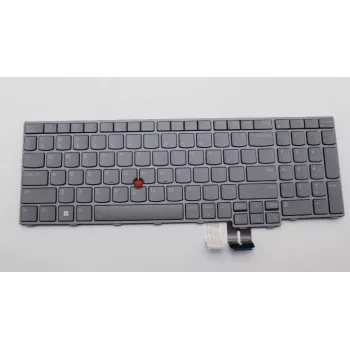 Laidinė klaviatūra Lenovo NB_KYB CS22 P16 GR-BL LTN EURO ENG — kompaktiška Lenovo USB klaviatūra, europiečių išdėstymas, angliški
