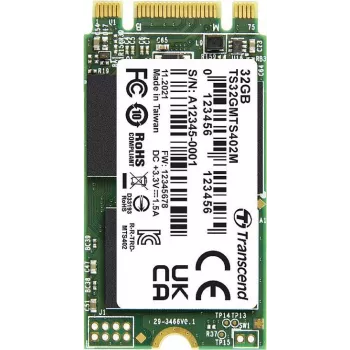 Transcend MTS402M M.2 32 GB Serial ATA III MLC NAND (TS32GMTS402M)