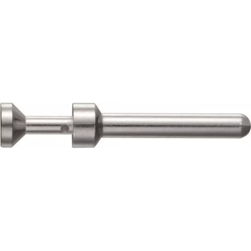 HART Crimp Contact Pin 2,5 mm² 09330006102 sidabruotas 100 (09330006102)