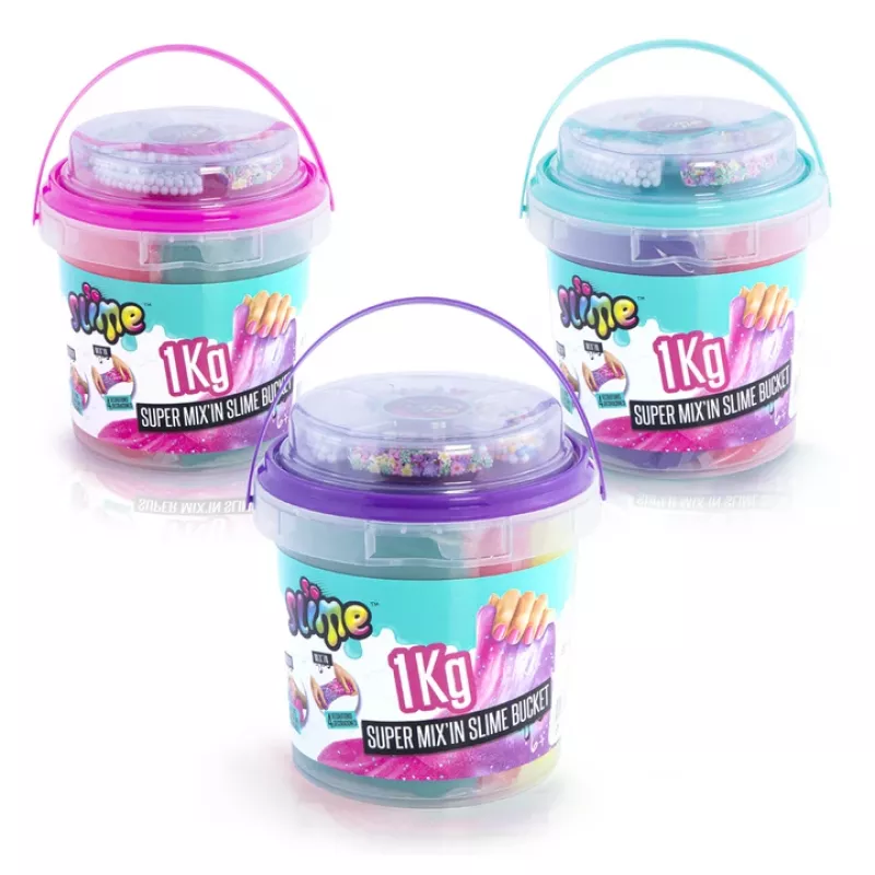 Canal Toys Slime Super Bucket 1 kg įvairiaspalvis 6 metai