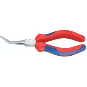 Knipex elektronikos ir tiksliosios mechanikos adatnosės replės 45° lenktos 160 mm 31 25 160 (31 25 160)