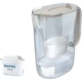Vandens filtro ąsotis BRITA Style Essential Sand su 1x MXPRO PP ir 1x MXPRO EK kasetėmis