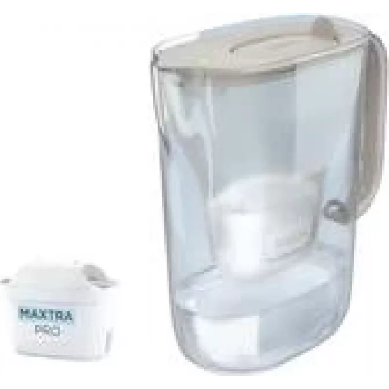 Vandens filtro ąsotis BRITA Style Essential Sand su 1x MXPRO PP ir 1x MXPRO EK kasetėmis