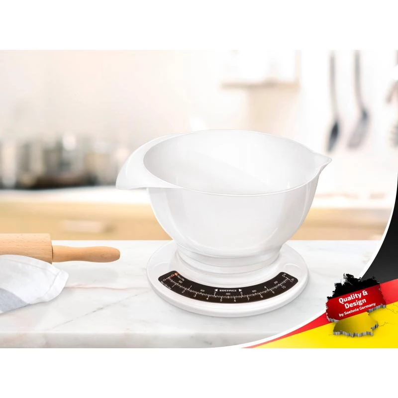 Mechaninė virtuvinė svarstyklė Soehnle Culina Pro White