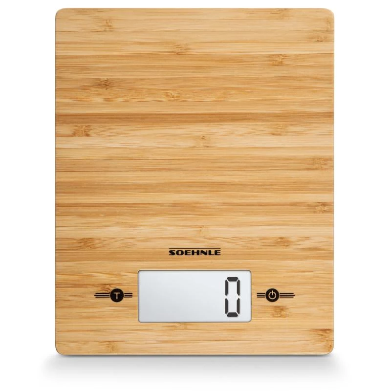 Elektroninės virtuvinės svarstyklės Soehnle Bamboo Countertop Rectangle