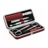 Manikiūro ir pedikiūro rinkinys ZWILLING 97653-003-0 — 5 dalys, odinis dėklas