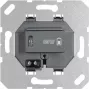 JUNG JG USB PD60 C SW USB-Charger PD 1xTyp C juoda (USBPD60CSW)