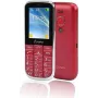 OLYMPIA Joy II - mobilusis telefonas - Dual-SIM - microSD lizdas - LCD - raudonas (2220)