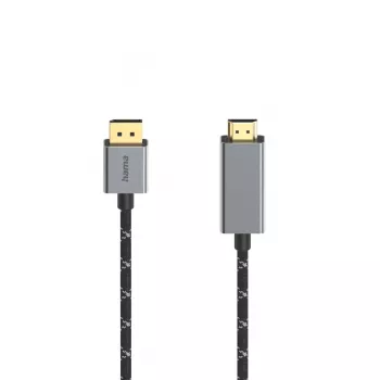 Vaizdo kabelio adapteris Hama 00200506 1,5 m DisplayPort į HDMI, juodas